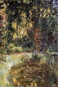 Claude Monet The Water Lily Pond at Giverny Spain oil painting artist